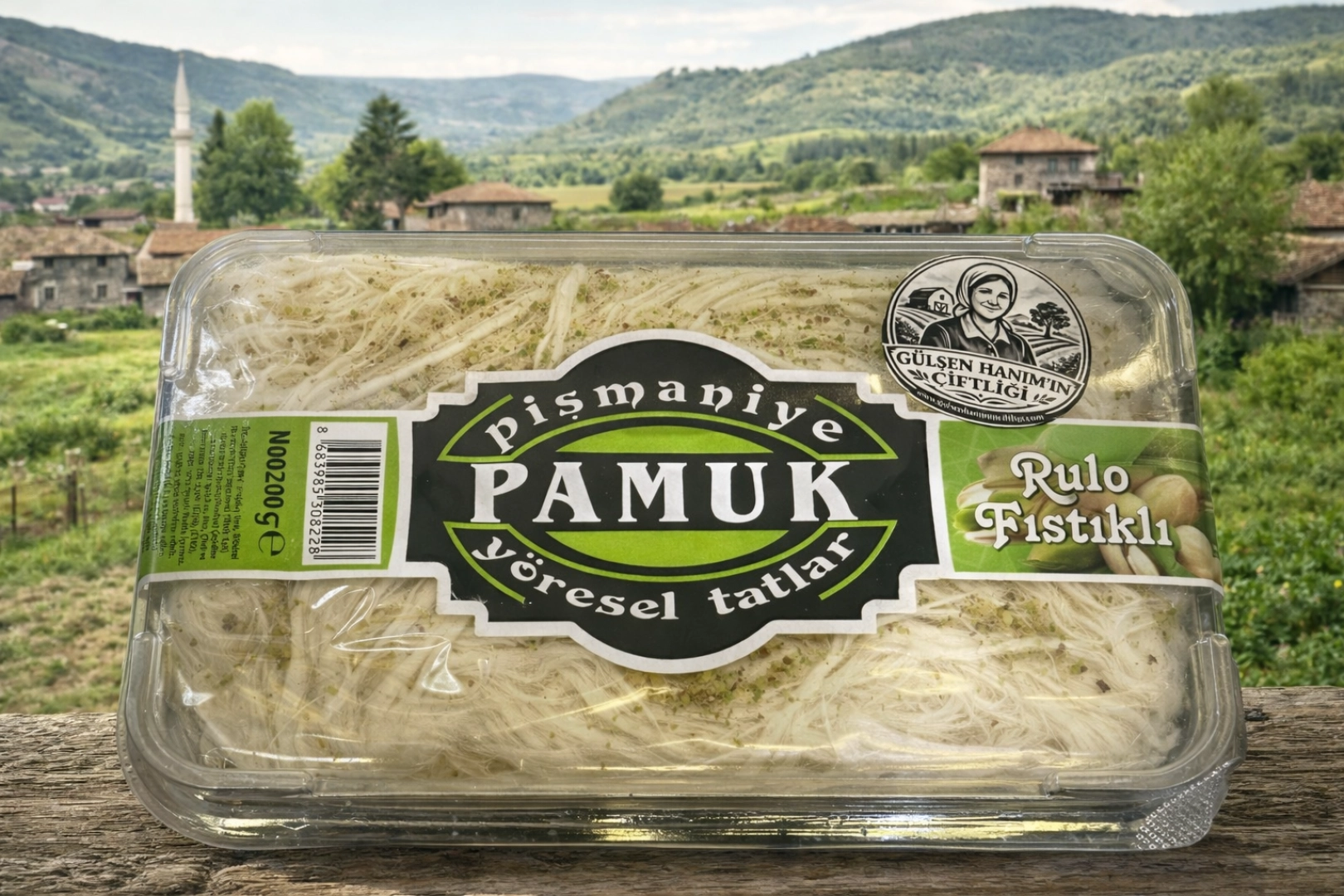#60 - Rulo Fıstıklı Pişmaniye 200 Gram