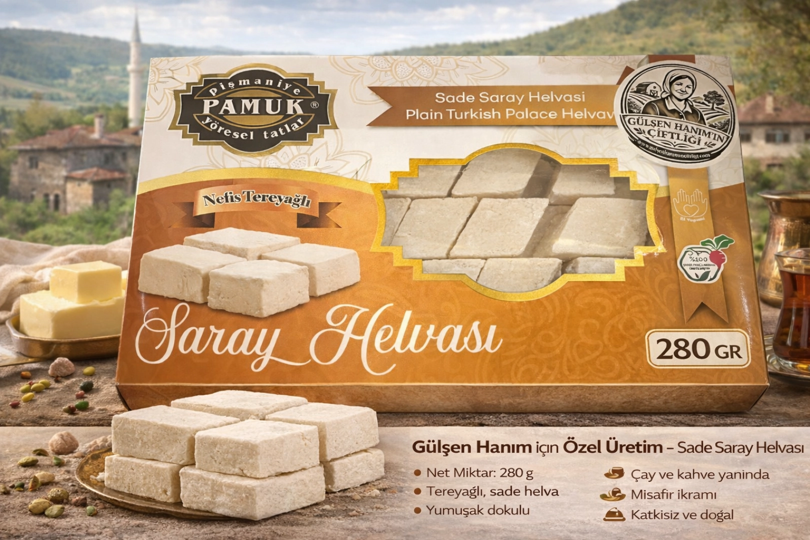 #64 - Sade Saray Helvası &ndash; 280 Gram
