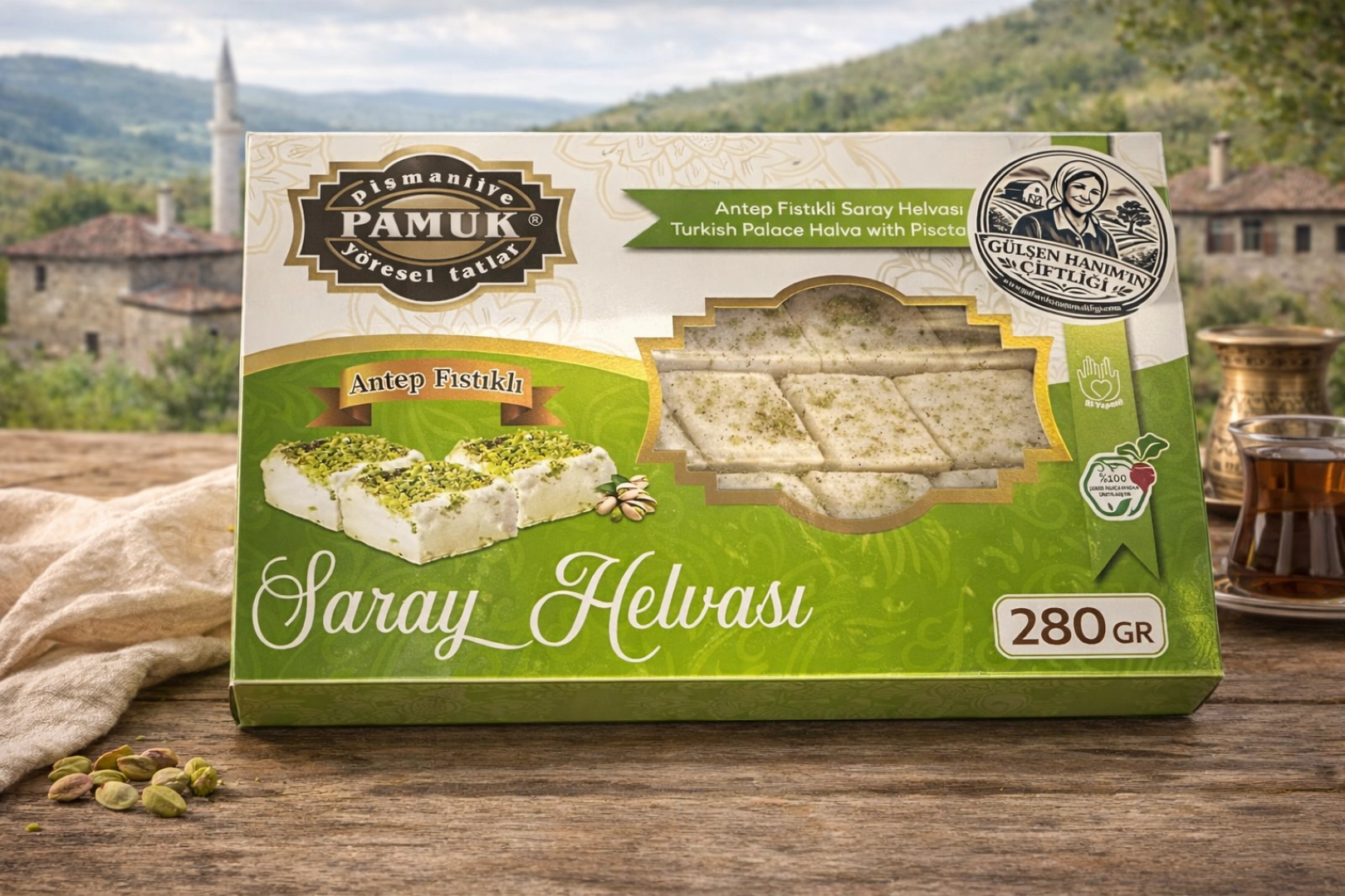 #65 - Antep Fıstıklı Saray Helvası &ndash; 280 Gram