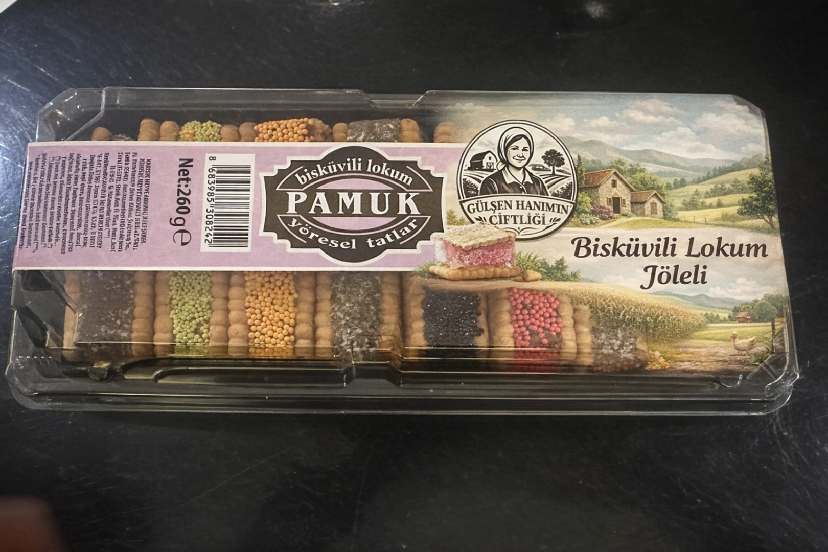 #67 - Bisk&uuml;vili J&ouml;le Lokum 260 Gram