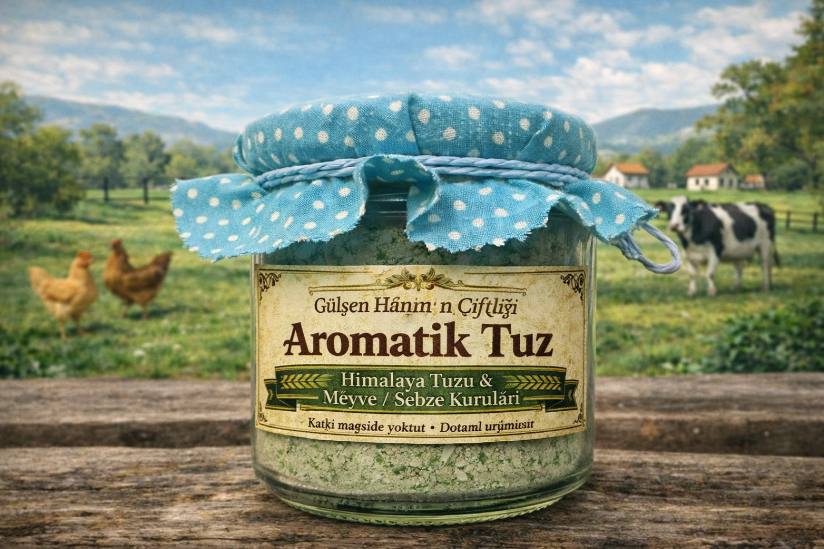 #86 - Maydanoz Kurulu Doğal Aromatik Himalaya Tuzu 250 Gram