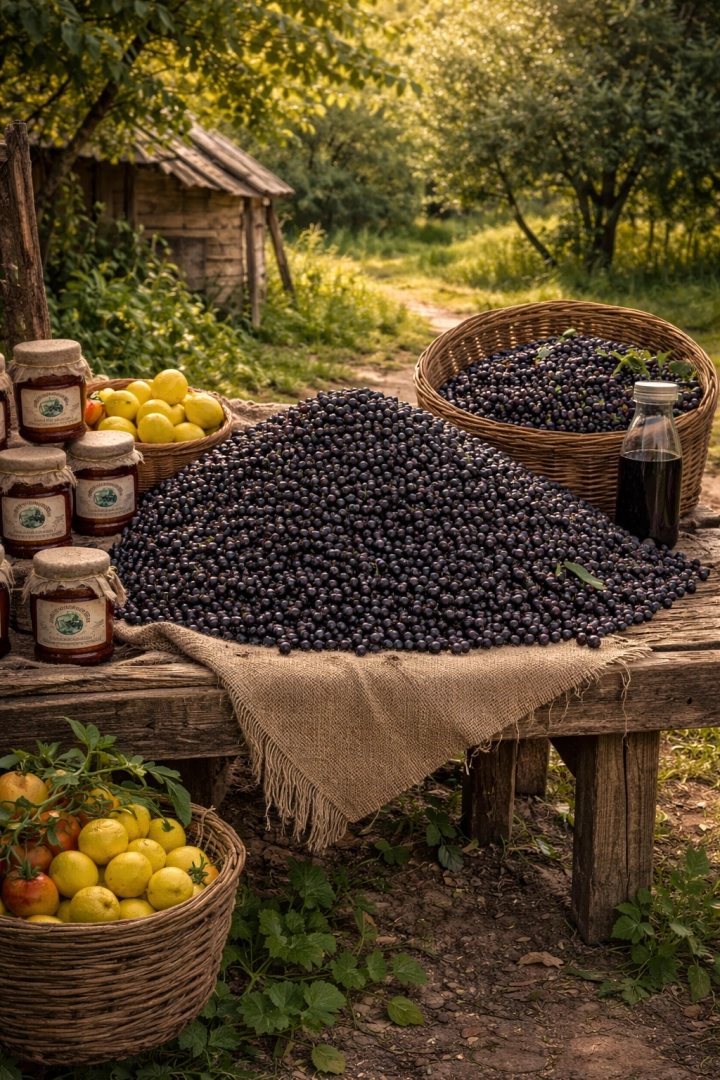 #125 - Aronya Meyvesi (S&uuml;per Meyve)-500 Gram