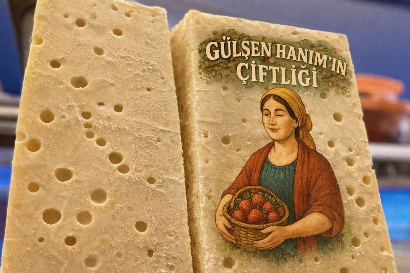 #37 - Manyas Eski Inek Kelle Peyniri (500gr)