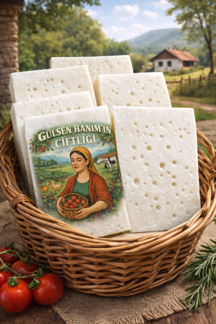 #41 - Maynas Az Tuzlu Taze Kelle İnek Peyniri (500 Gram)