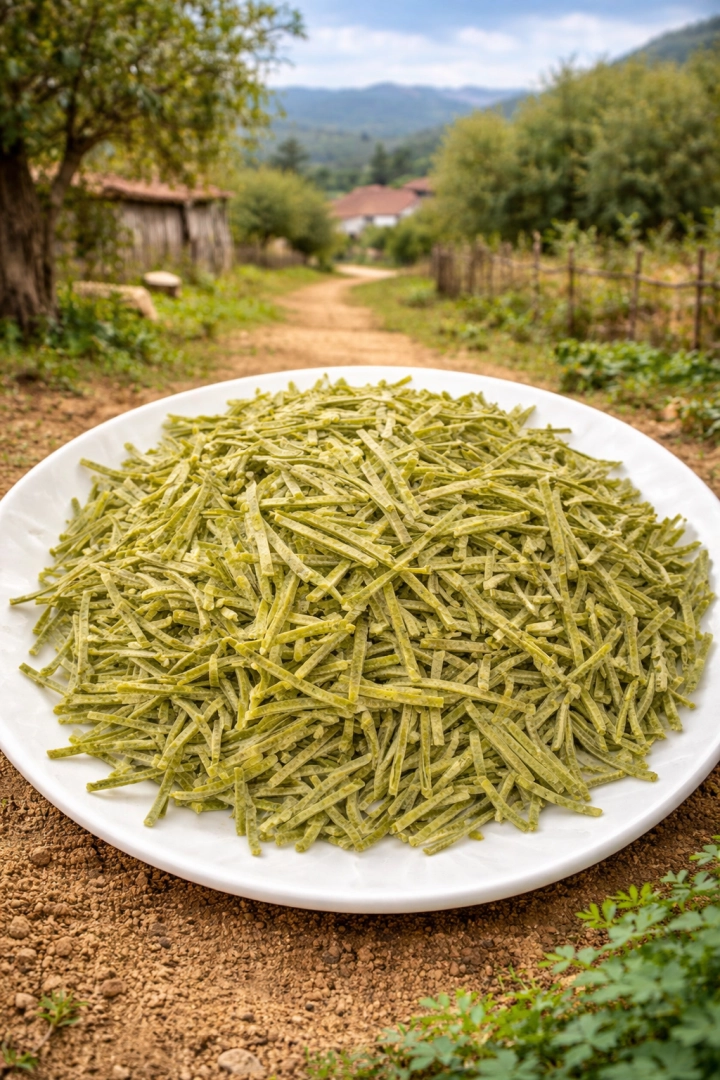 #76 - G&uuml;lşen Hanım Usul&uuml; Ispanaklı Ev Eriştesi 400 Gram