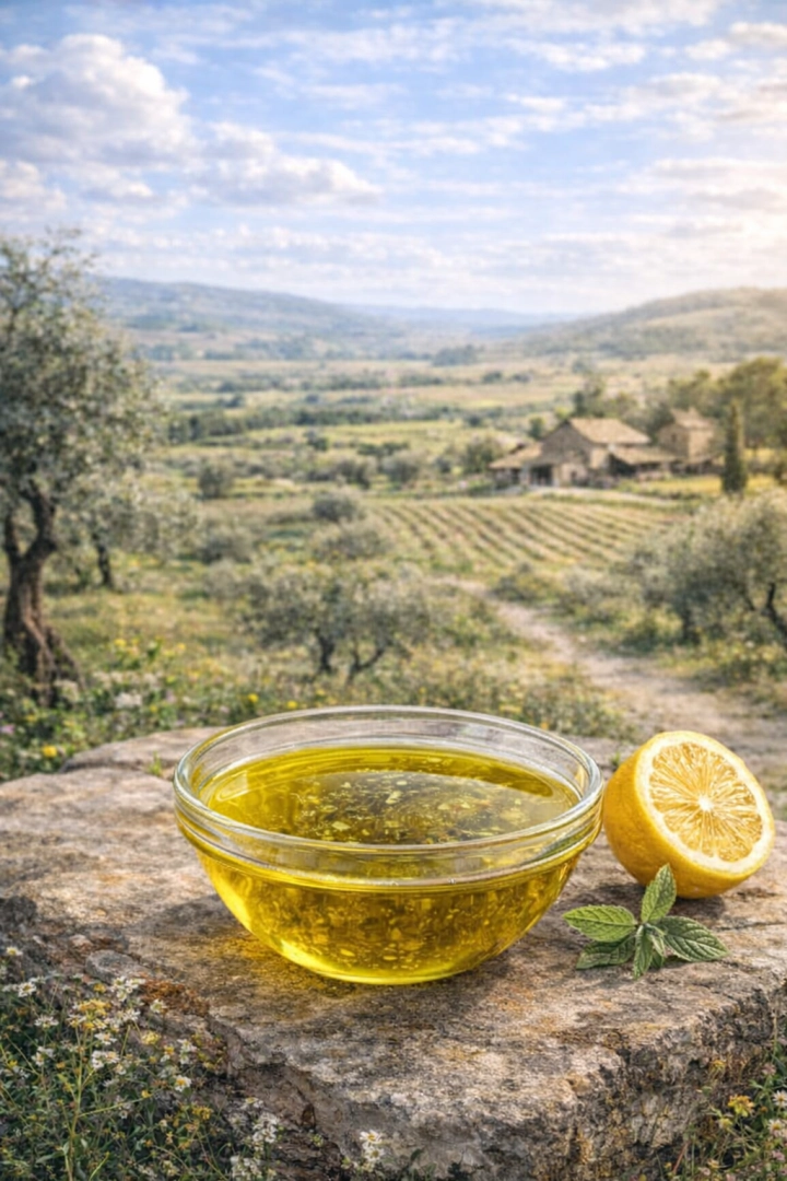 #94 - G&uuml;lşen Hanım&rsquo;a &Ouml;zel Limonlu Zeytinyağı &ndash; Soğuk Sıkım (250 ml)