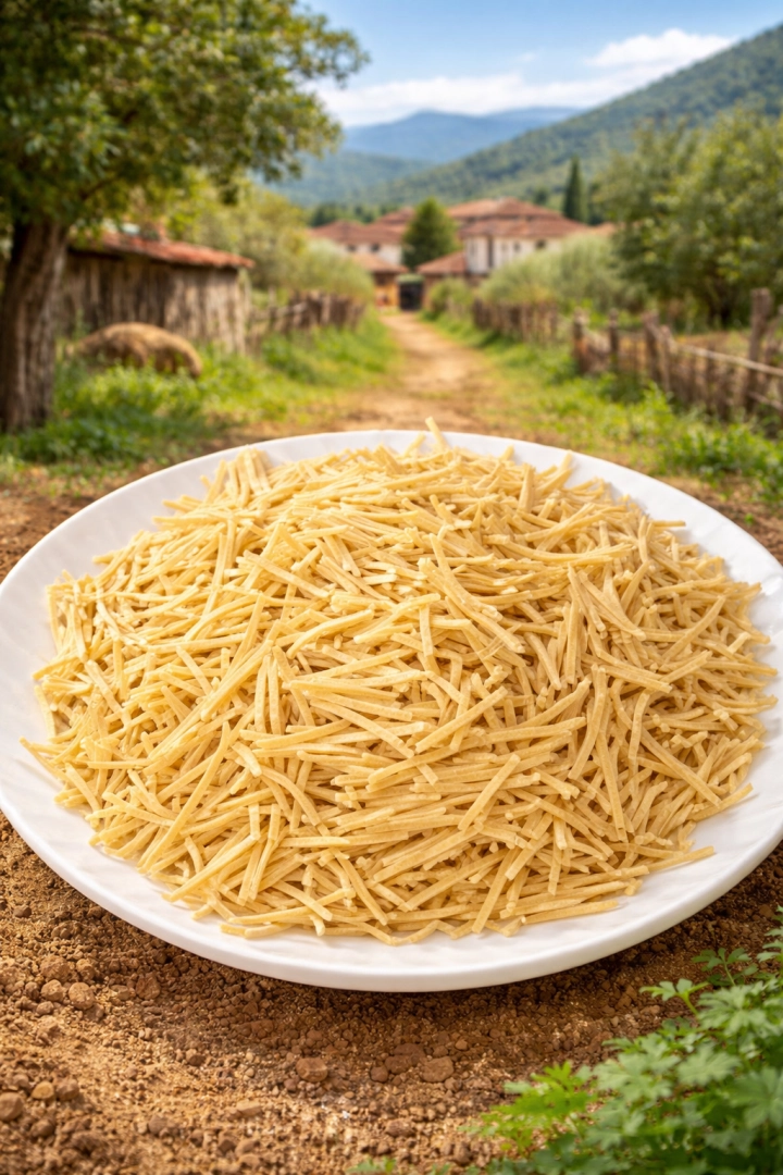 #74 - G&uuml;lşen Hanım Usul&uuml; Sade Ev Eriştesi 400 Gram