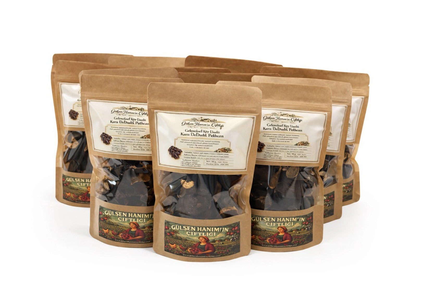 #8 - Geleneksel K&ouml;y Usul&uuml; Kuru Dolmalık Patlıcan