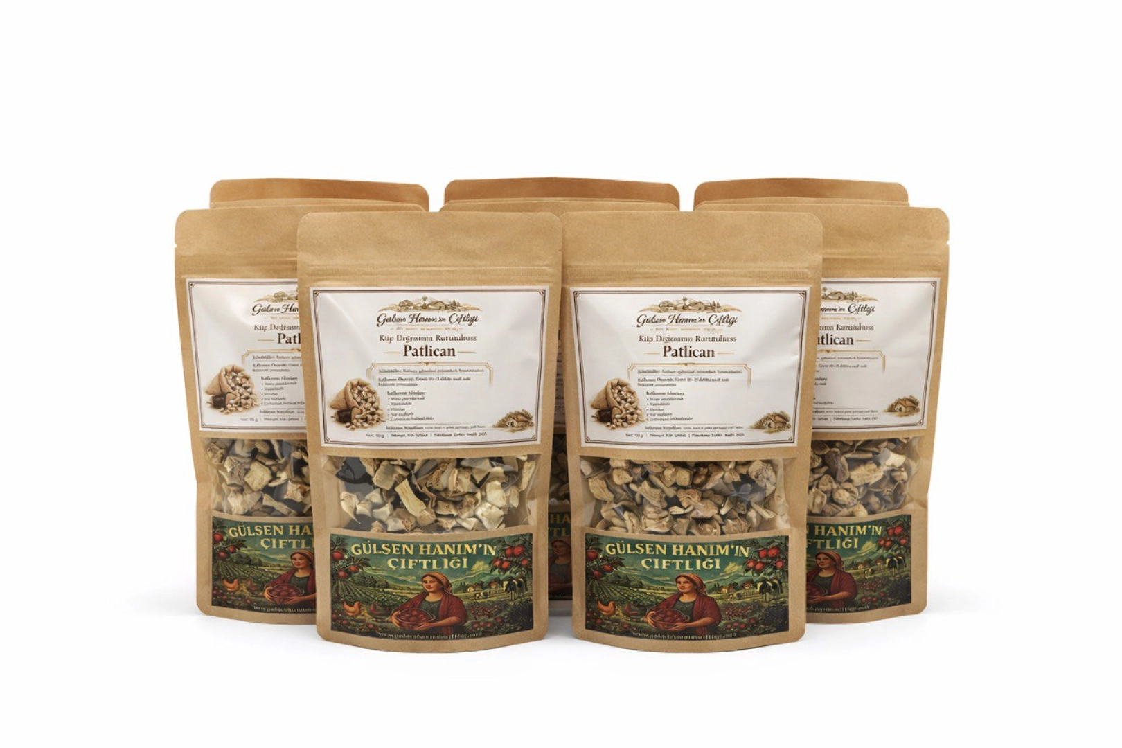 #11 - Geleneksel K&ouml;y Usul&uuml; Kurutulmuş K&uuml;p Patlıcan