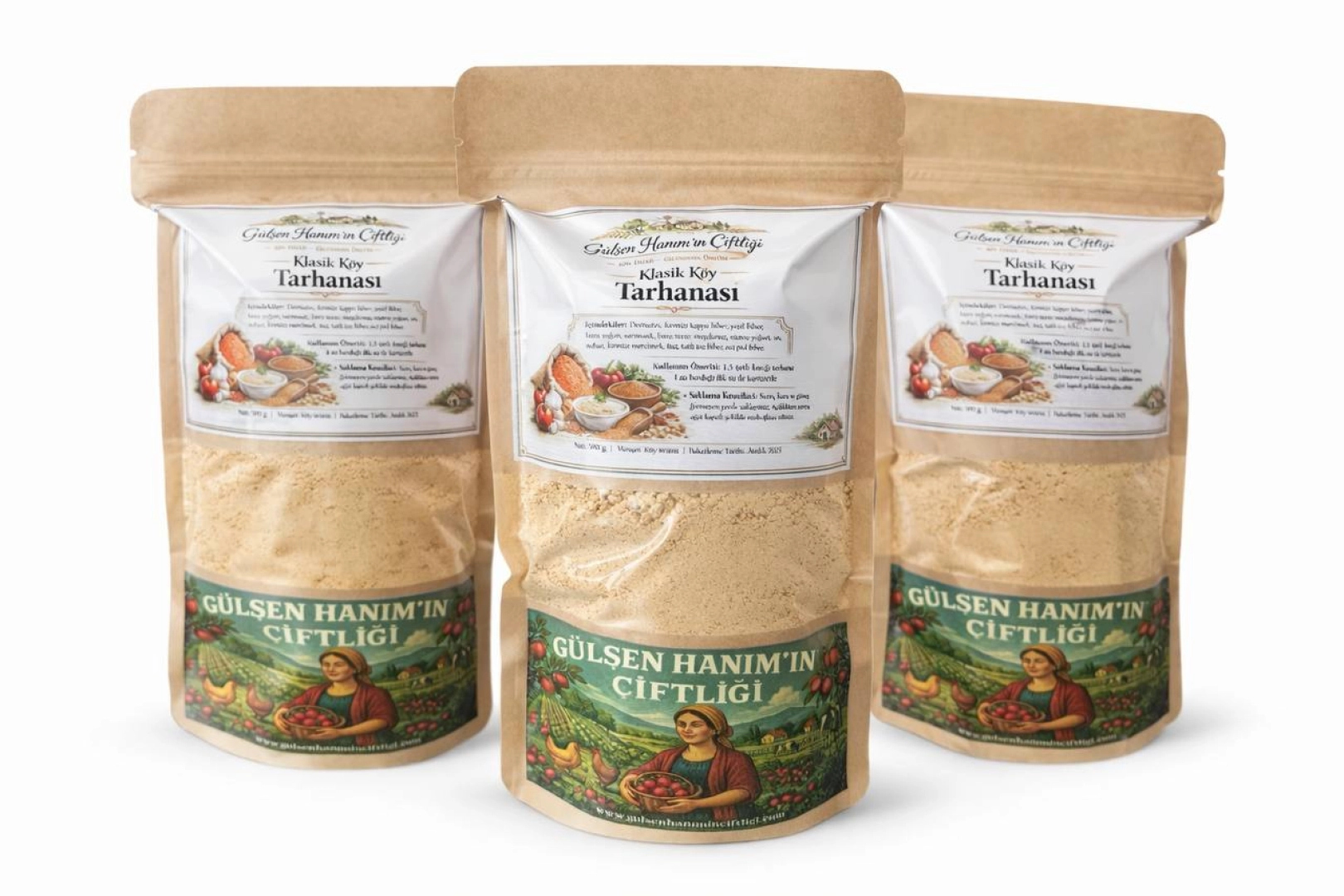 #13 - Klasik K&ouml;y Tarhanası Ufak Taneli 500 Gram