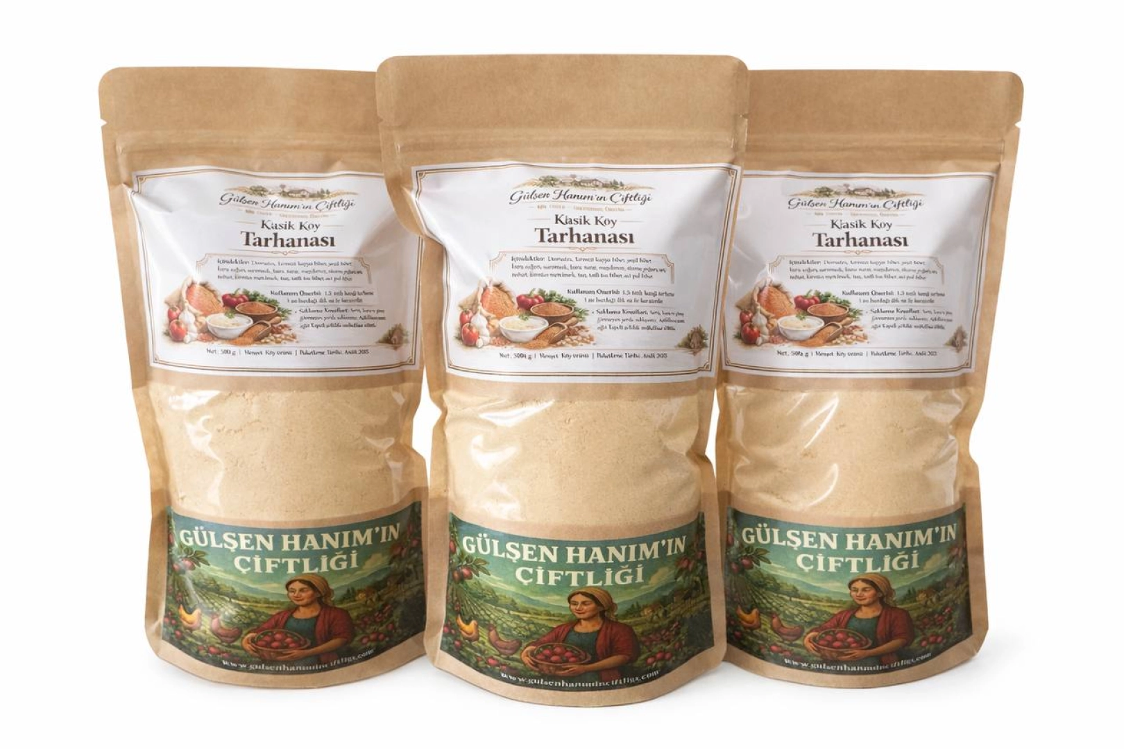 #16 - Klasik K&ouml;y Tarhanası Ufak Toz 500 Gram