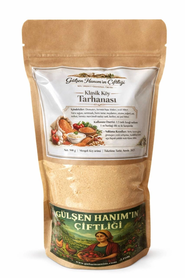 #18 - Klasik K&ouml;y Tarhanası Ufak Toz 500 Gram