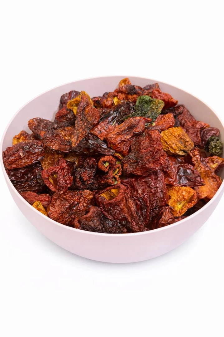 #28 - Geleneksel K&ouml;y Usul&uuml; Kurutulmuş Kırmızı Dolmalık Acı Kale Biber