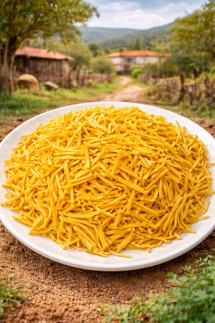 #78 - G&uuml;lşen Hanım Usul&uuml; Zerde&ccedil;allı Ev Eriştesi 400 Gram