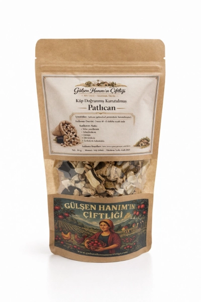 #KF0003 - Geleneksel K&ouml;y Usul&uuml; Kurutulmuş K&uuml;p Patlıcan